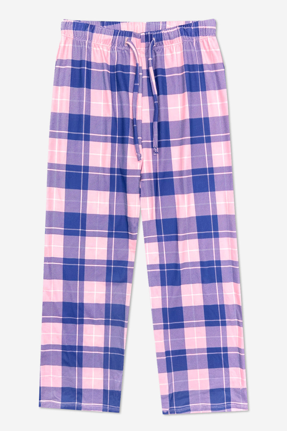 Simply Soft Karate Pant. - Navy Red Plaid