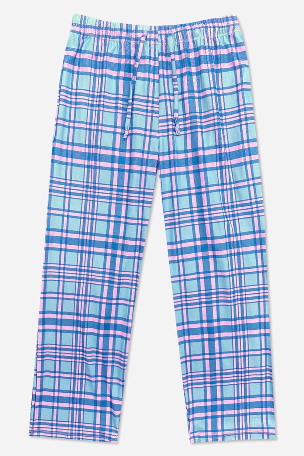 Simply Soft Karate Pant. - Navy Red Plaid