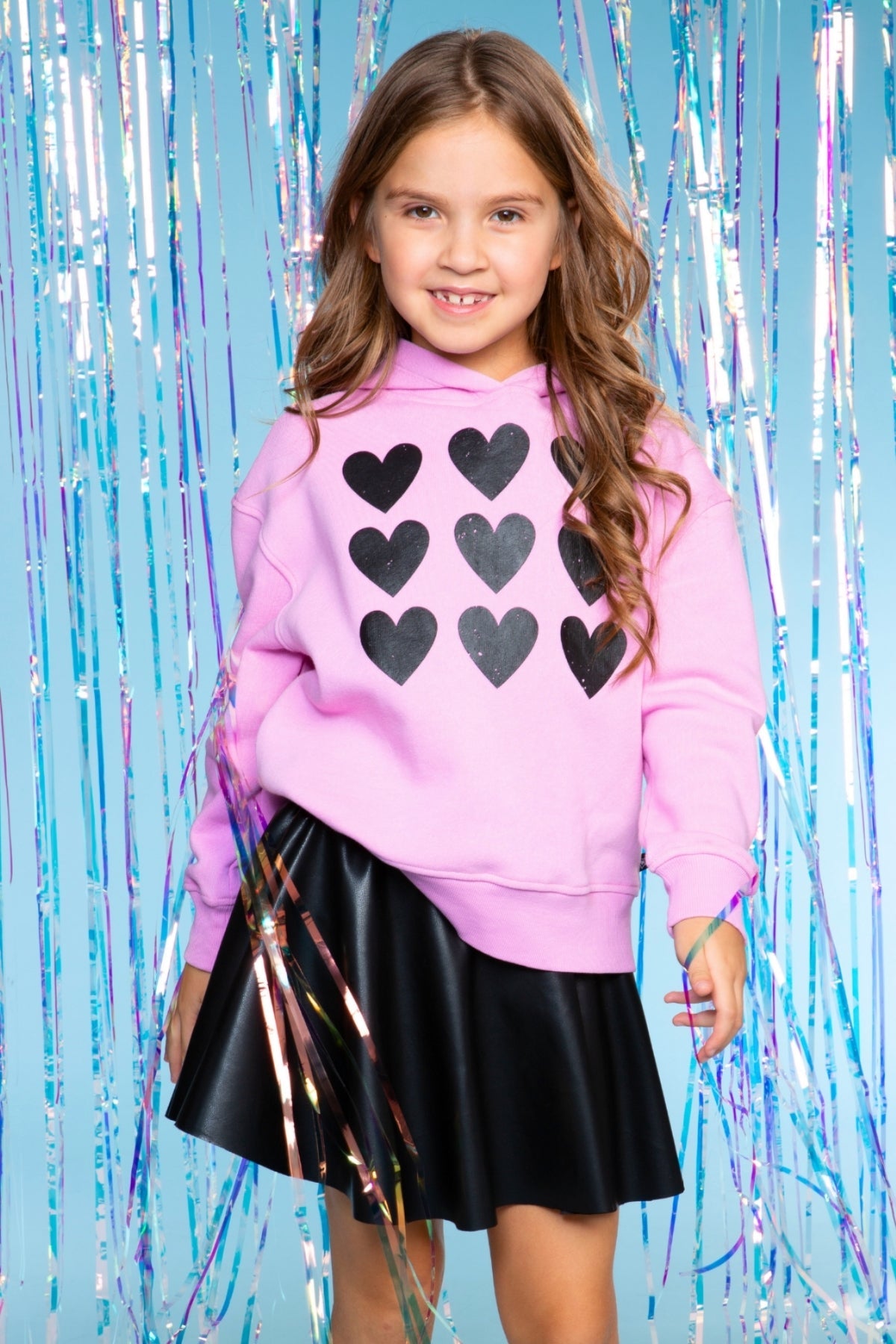 Cotton Soft French Terry Everyday Hoodie - Hot Pink Elements