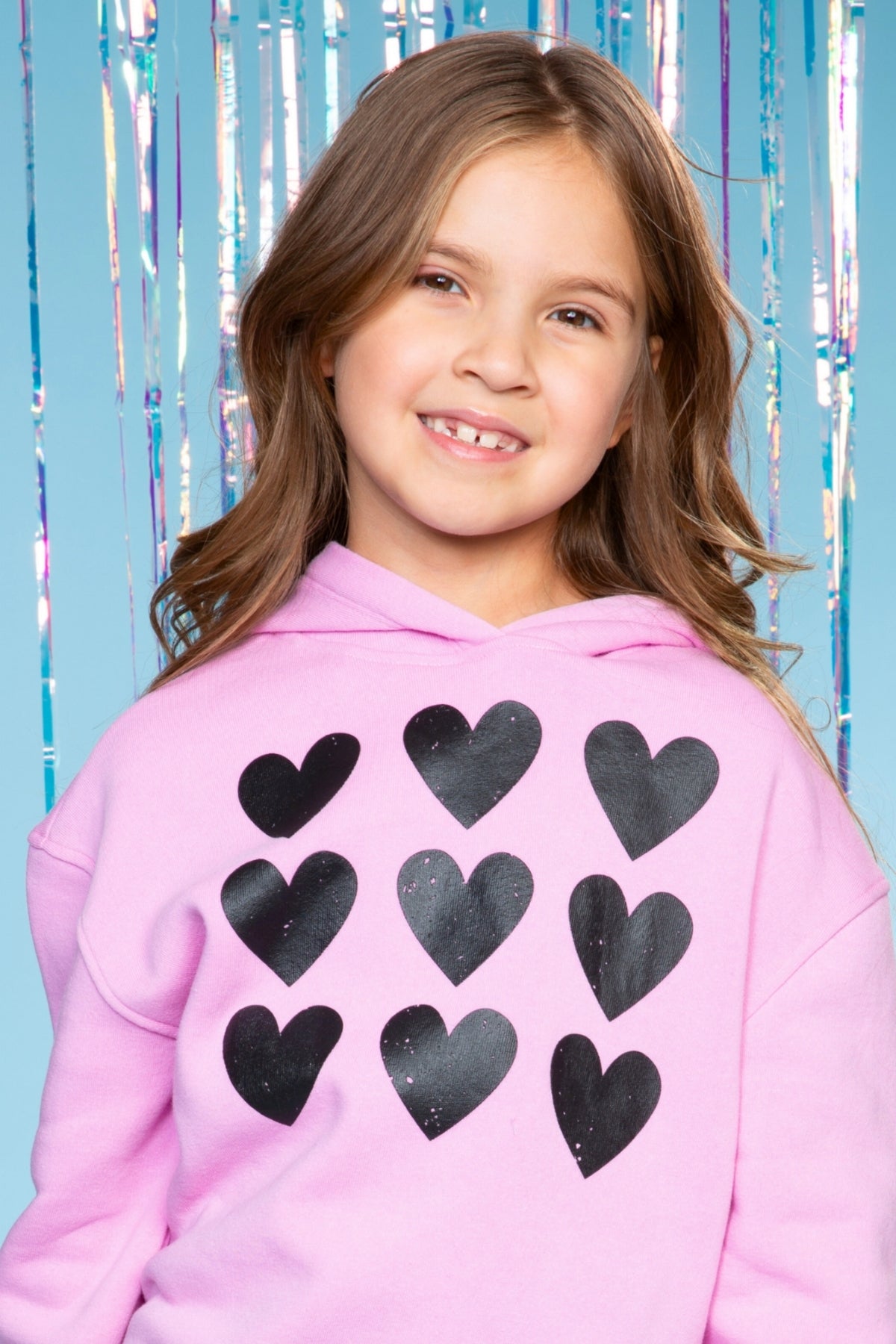 Cotton Soft French Terry Everyday Hoodie - Hot Pink Elements