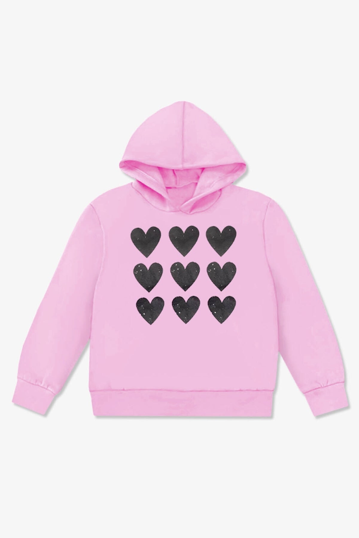 Cotton Soft French Terry Everyday Hoodie - Hot Pink Elements