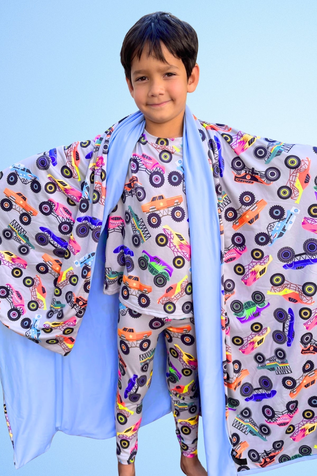 Simply Soft Reversible Blanket - Rainbow S'Mores - NEW!