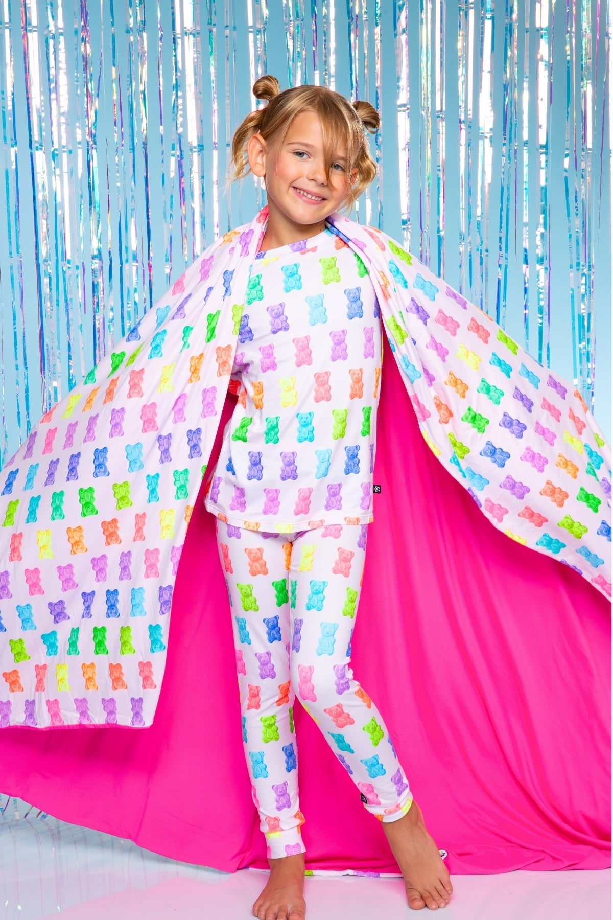Simply Soft Reversible Blanket - Rainbow S'Mores - NEW!