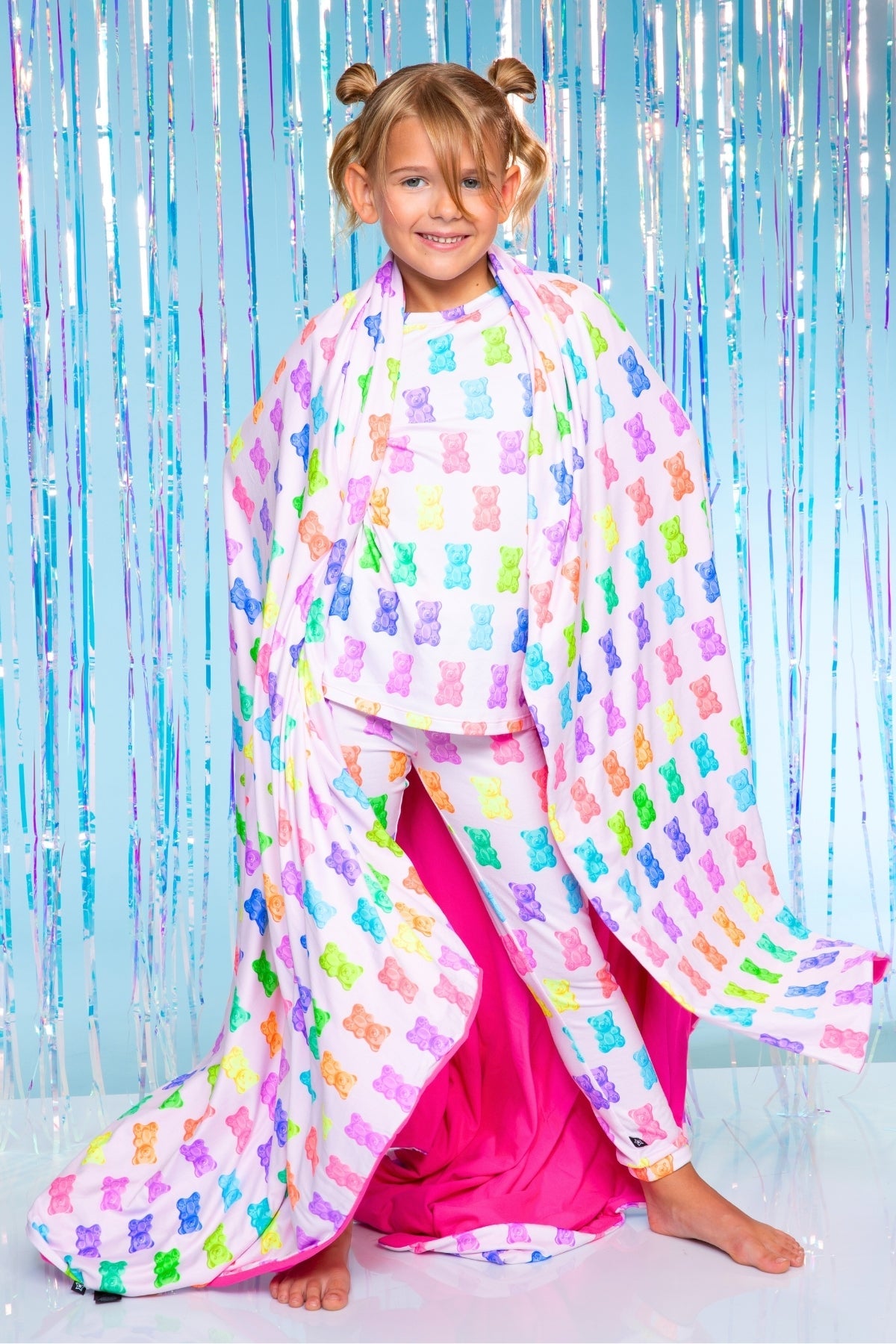 Simply Soft Reversible Blanket - Rainbow S'Mores - NEW!