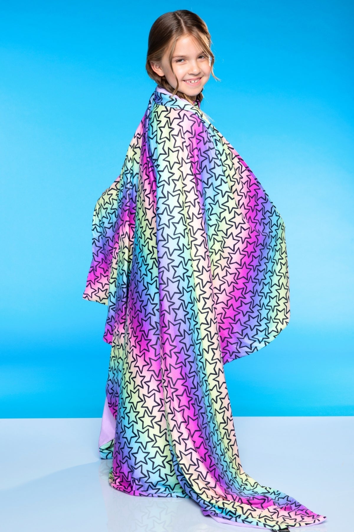 Simply Soft Reversible Blanket - Rainbow S'Mores - NEW!
