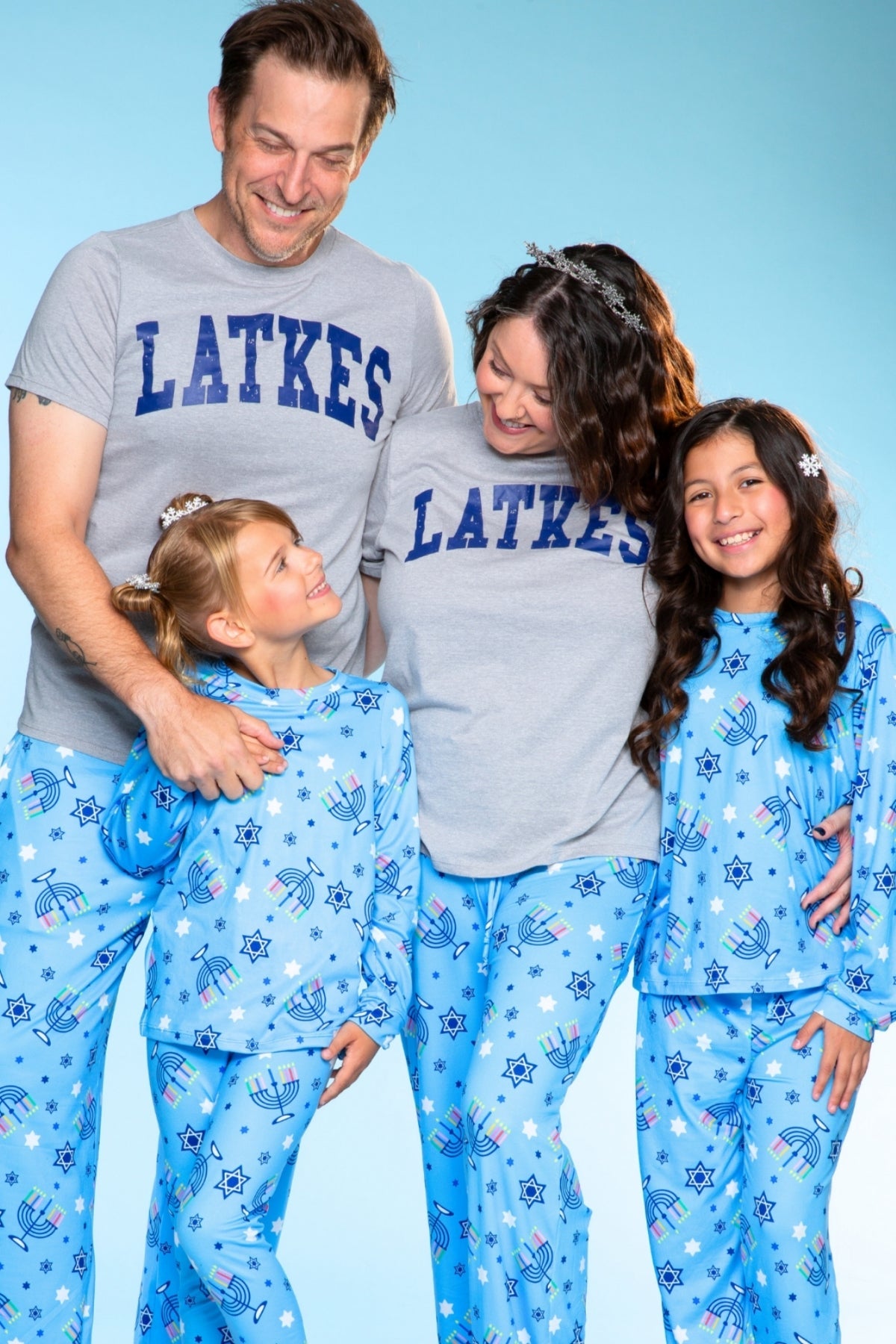 Women's Triblend Tee & Simply Soft Karate Pant - Red Green Christmas Plaid