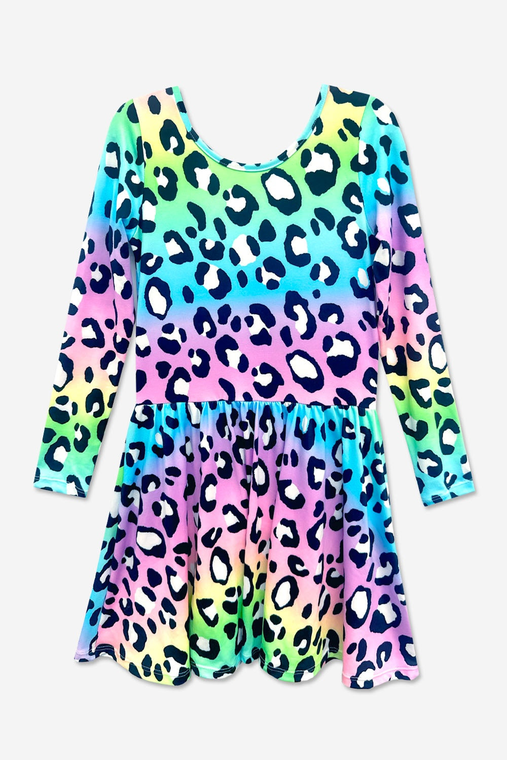 Simply Soft Long Sleeve Be Happy Dress.. - Purple Smile Retro