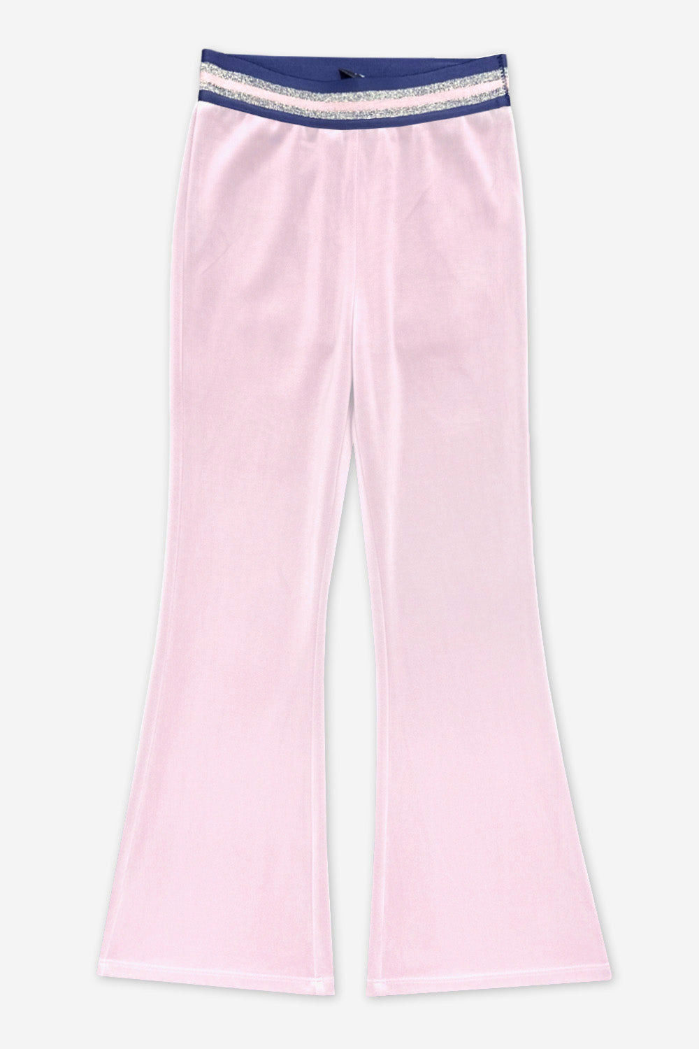 Velour Flare Legging - Vintage Navy