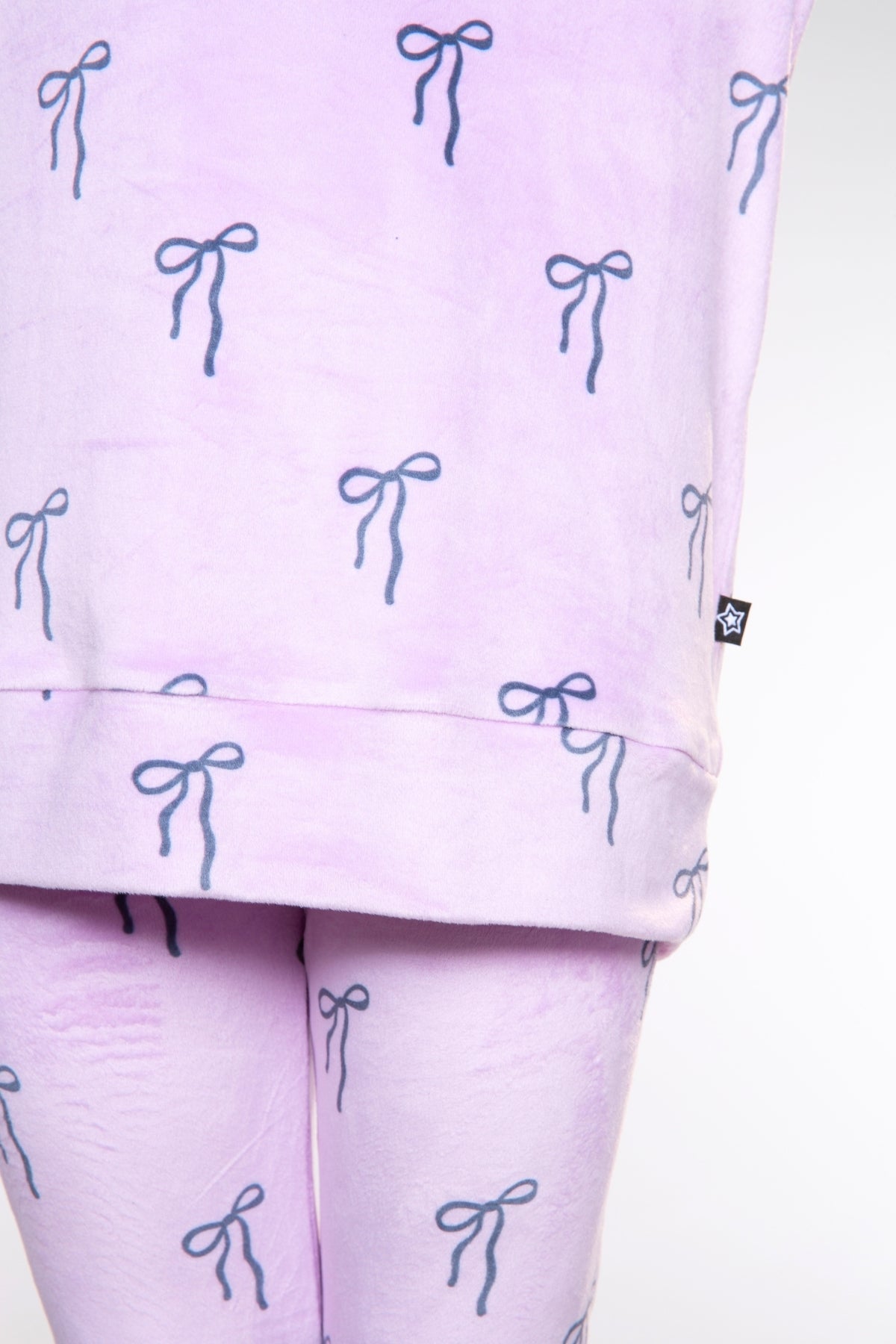 Long Sleeve Velour Set - Pink Stars - LOVE!