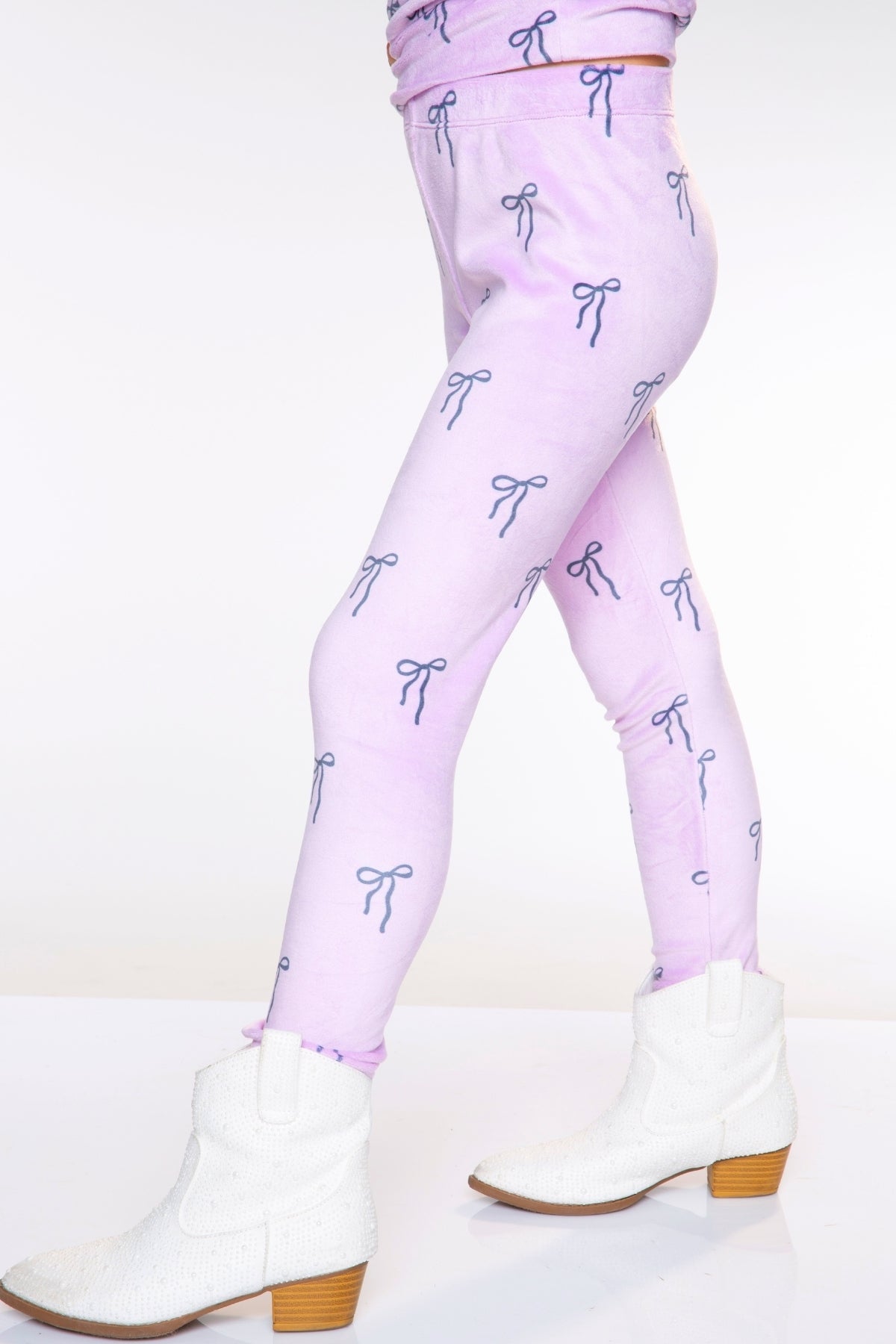 Long Sleeve Velour Set - Pink Stars - LOVE!