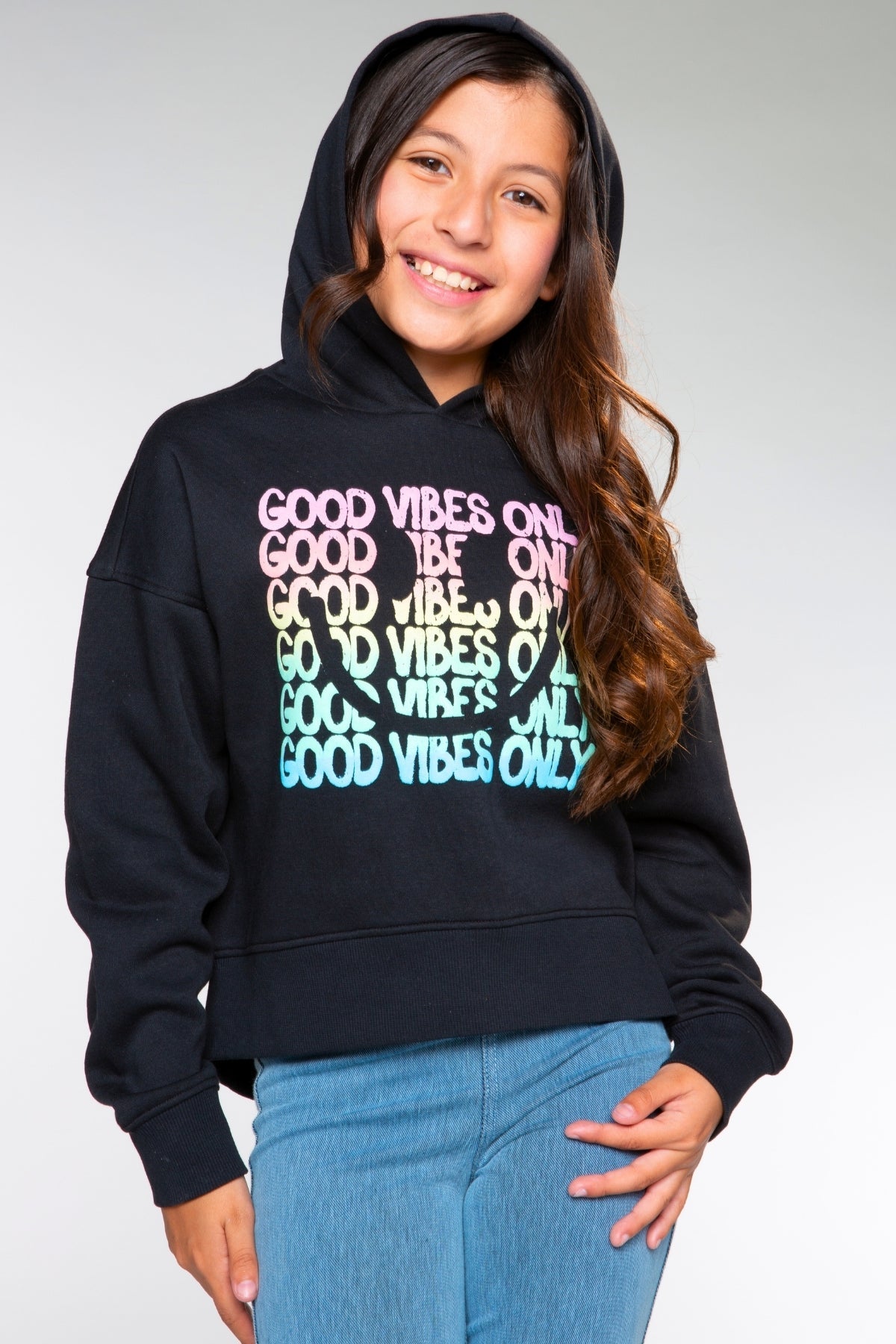 Cotton Soft French Terry Everyday Hoodie - Hot Pink Elements