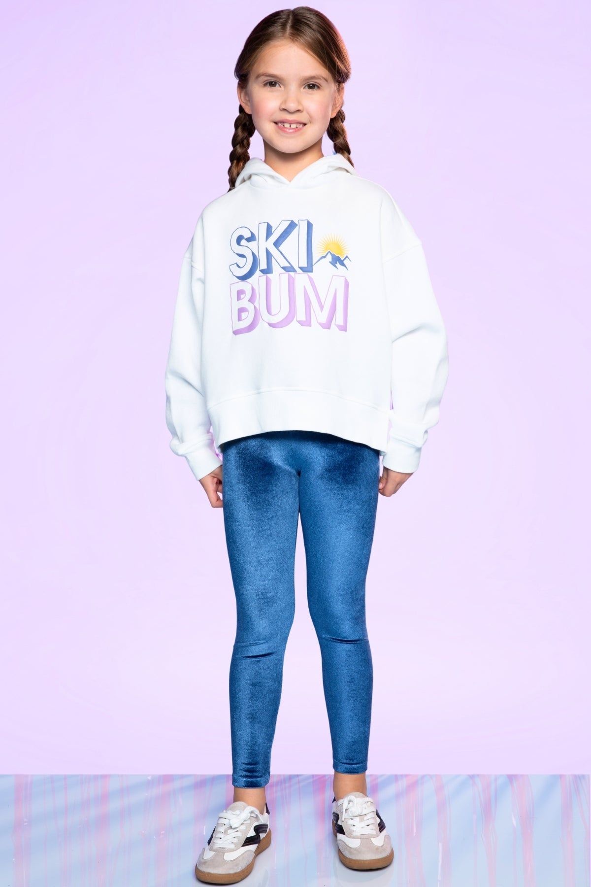 Cotton Soft French Terry Everyday Hoodie - Hot Pink Elements