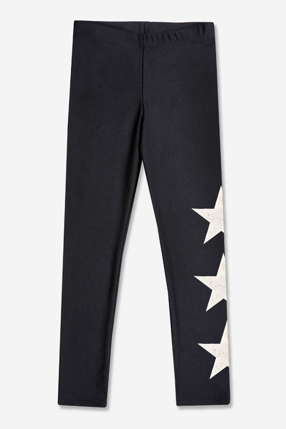 High Shine Long Legging - Black Stars