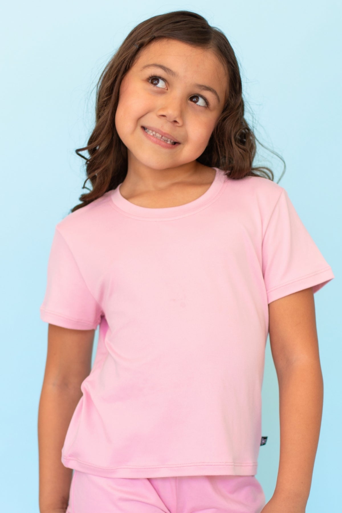 Simply Soft Easy Tee. - Blush Mauve Tie Dye