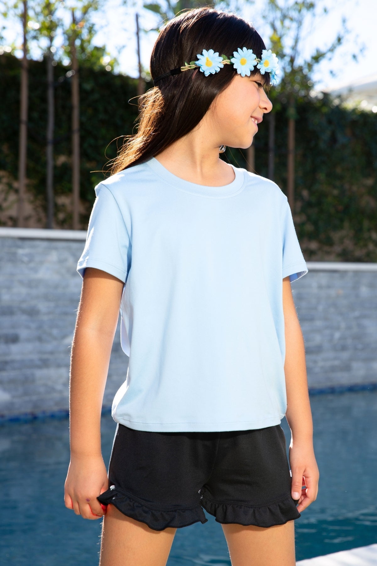 Simply Soft Easy Tee. - Blush Mauve Tie Dye