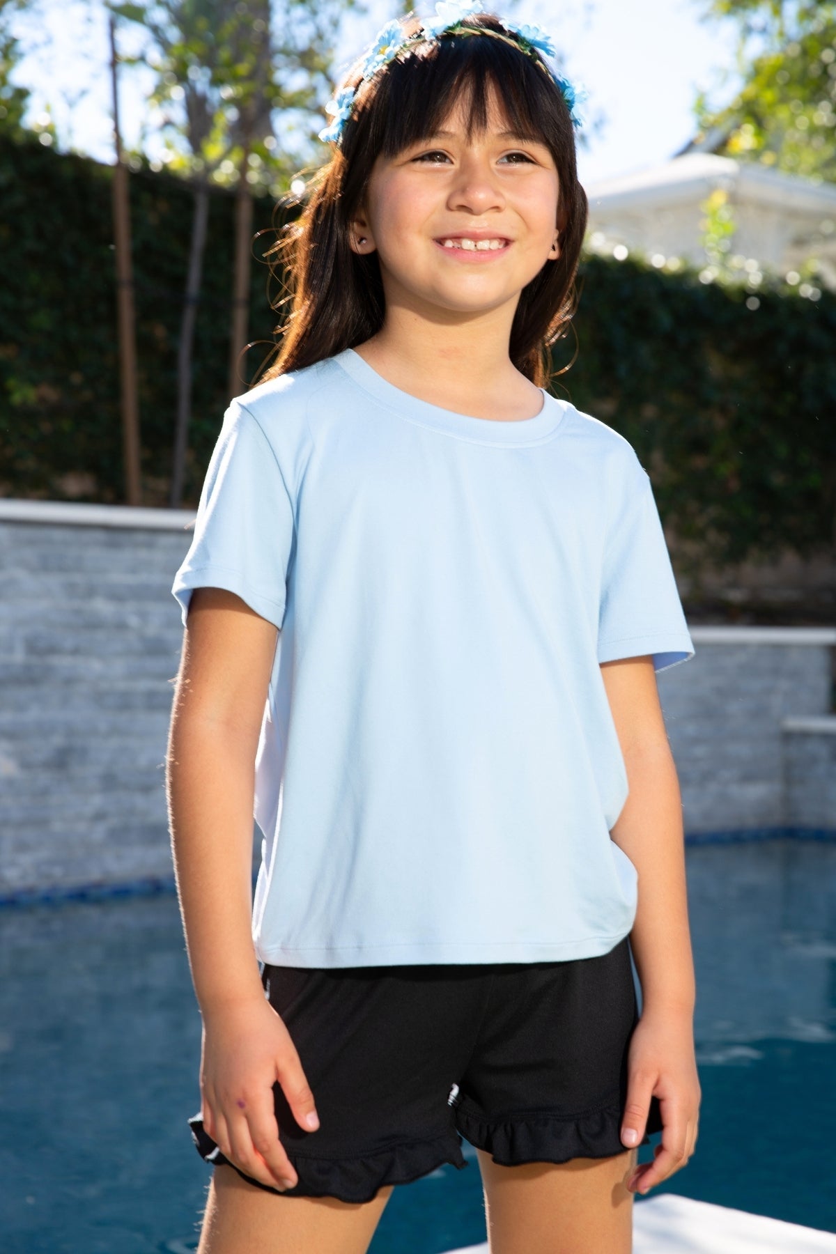 Simply Soft Easy Tee. - Blush Mauve Tie Dye