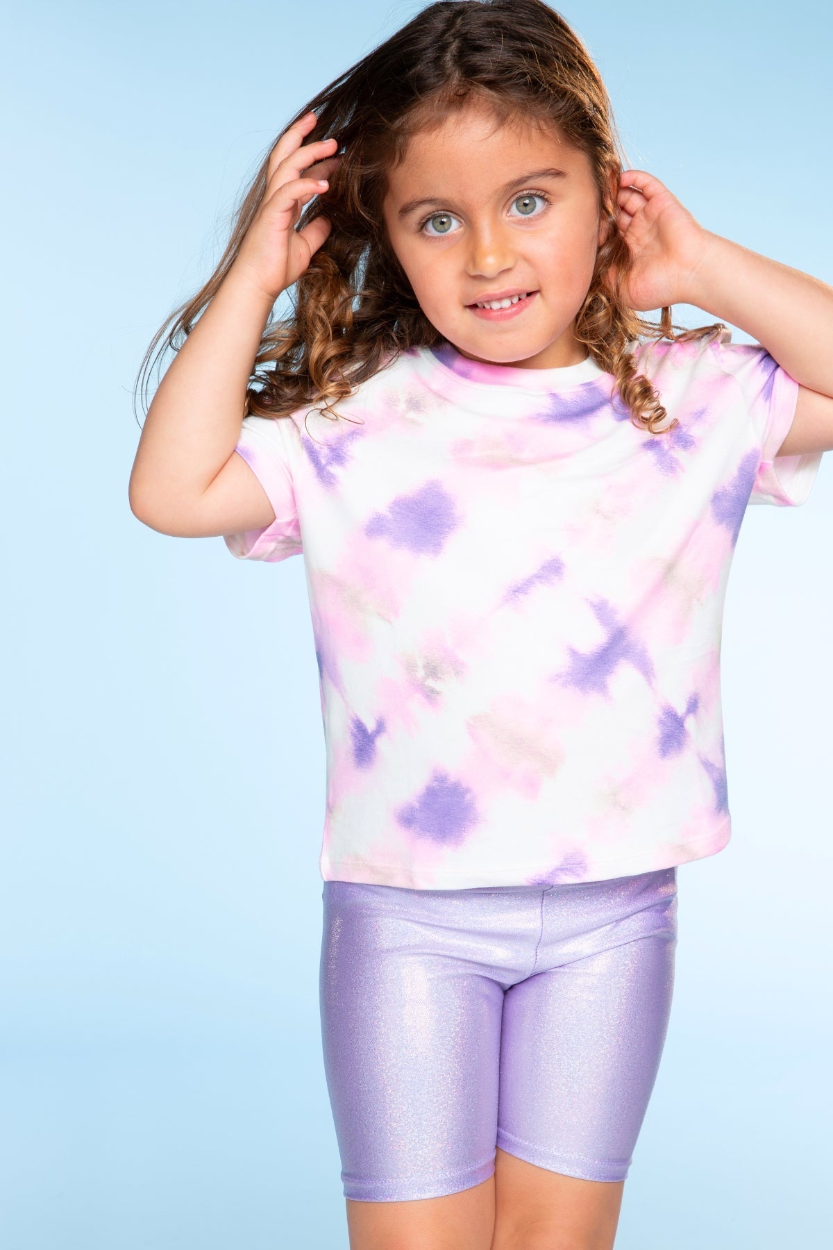 Simply Soft Easy Tee. - Blush Mauve Tie Dye