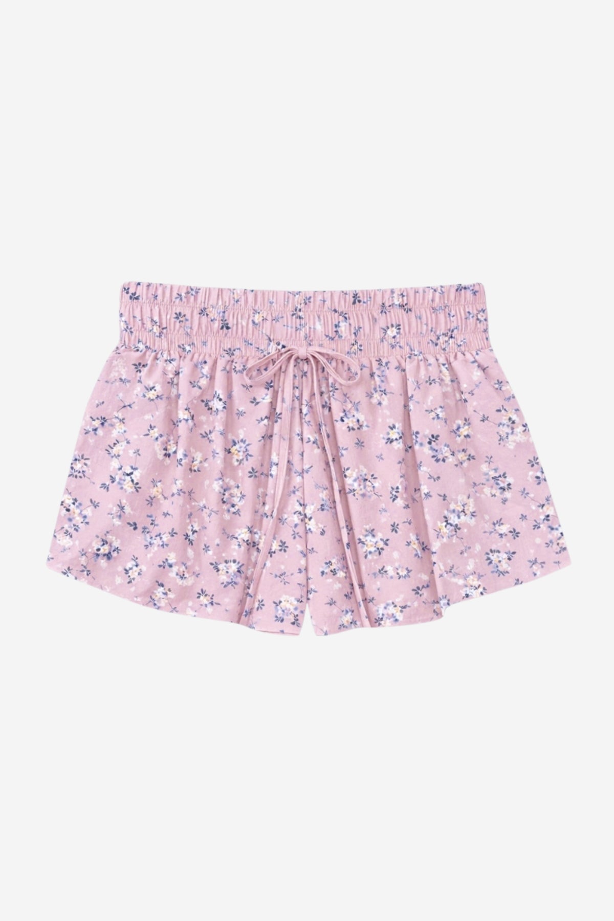 Air Swift Flowy Short - Ivory Blue Floral