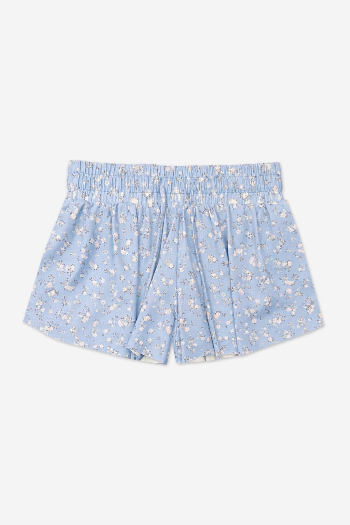 Air Swift Flowy Short - Ivory Blue Floral
