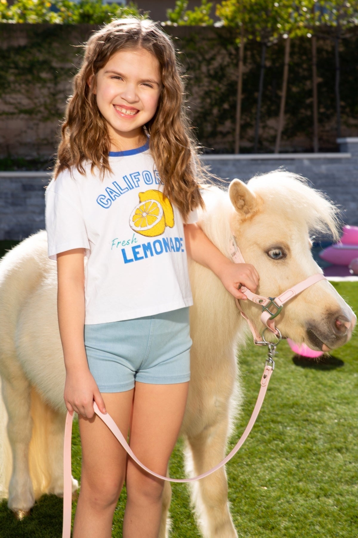 Super Stretch Denim Under Dress & Tumble Short - Light Blue Denim - SPRING!