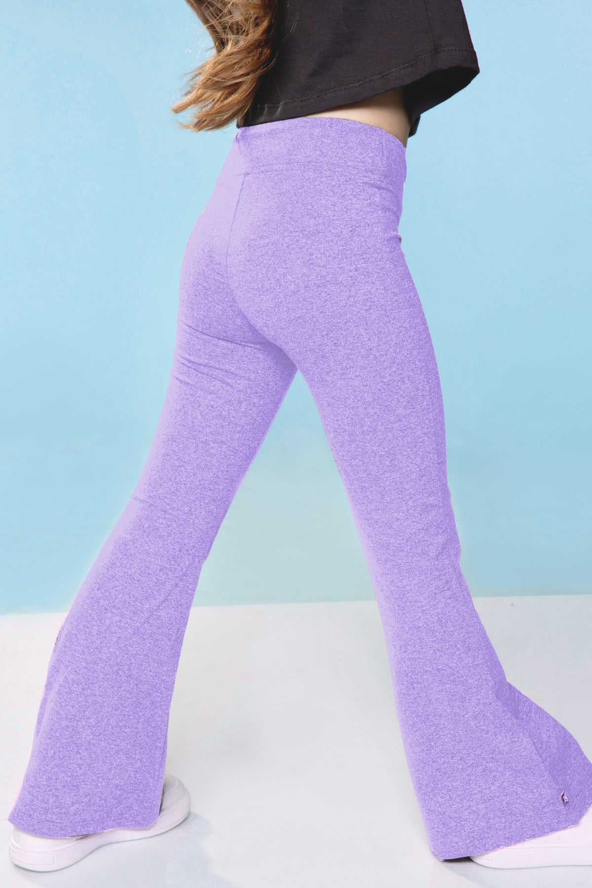 Simply Soft Luxe Flare Legging - Vintage Denim Elements