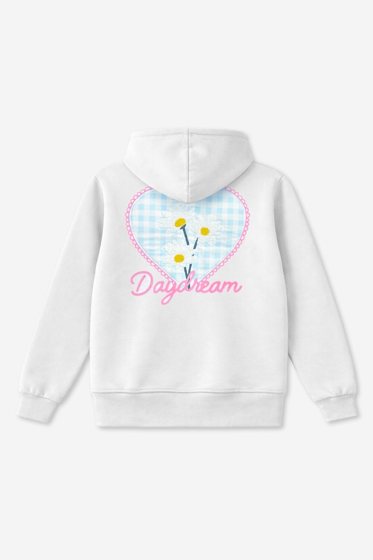 Cloud Soft French Terry Everyday Hoodie - Blush Focus On The Good Ditsy Lilac Floral
