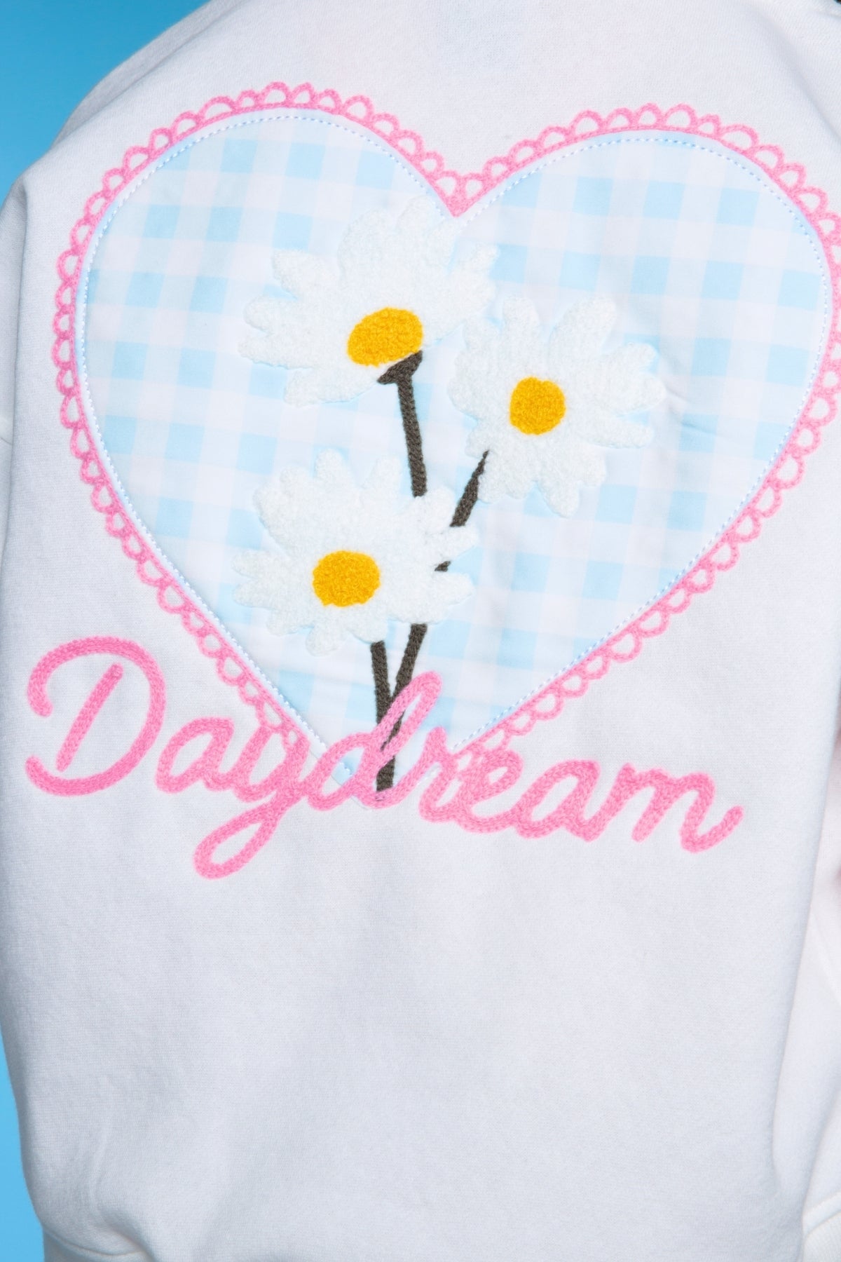 Cloud Soft French Terry Everyday Hoodie - Blush Focus On The Good Ditsy Lilac Floral