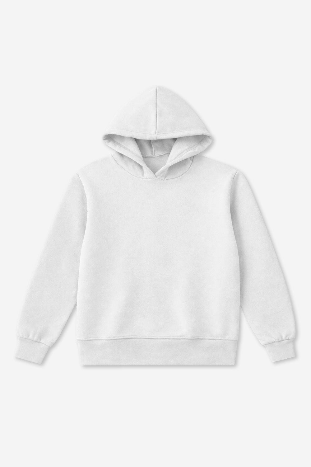 Cloud Soft French Terry Everyday Hoodie - Blush Focus On The Good Ditsy Lilac Floral