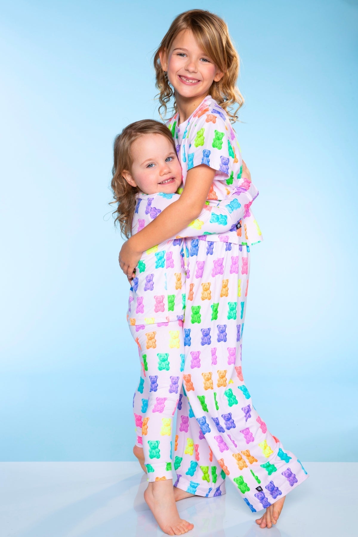 Simply Soft Easy Tee & Karate Pant - Dusty Pink Sticker Emojis