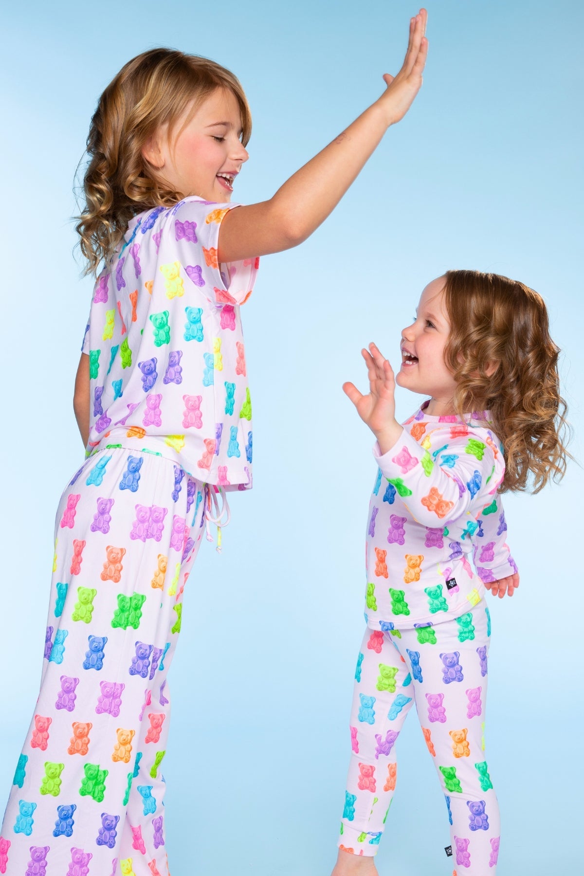 Simply Soft Easy Tee & Karate Pant - Dusty Pink Sticker Emojis