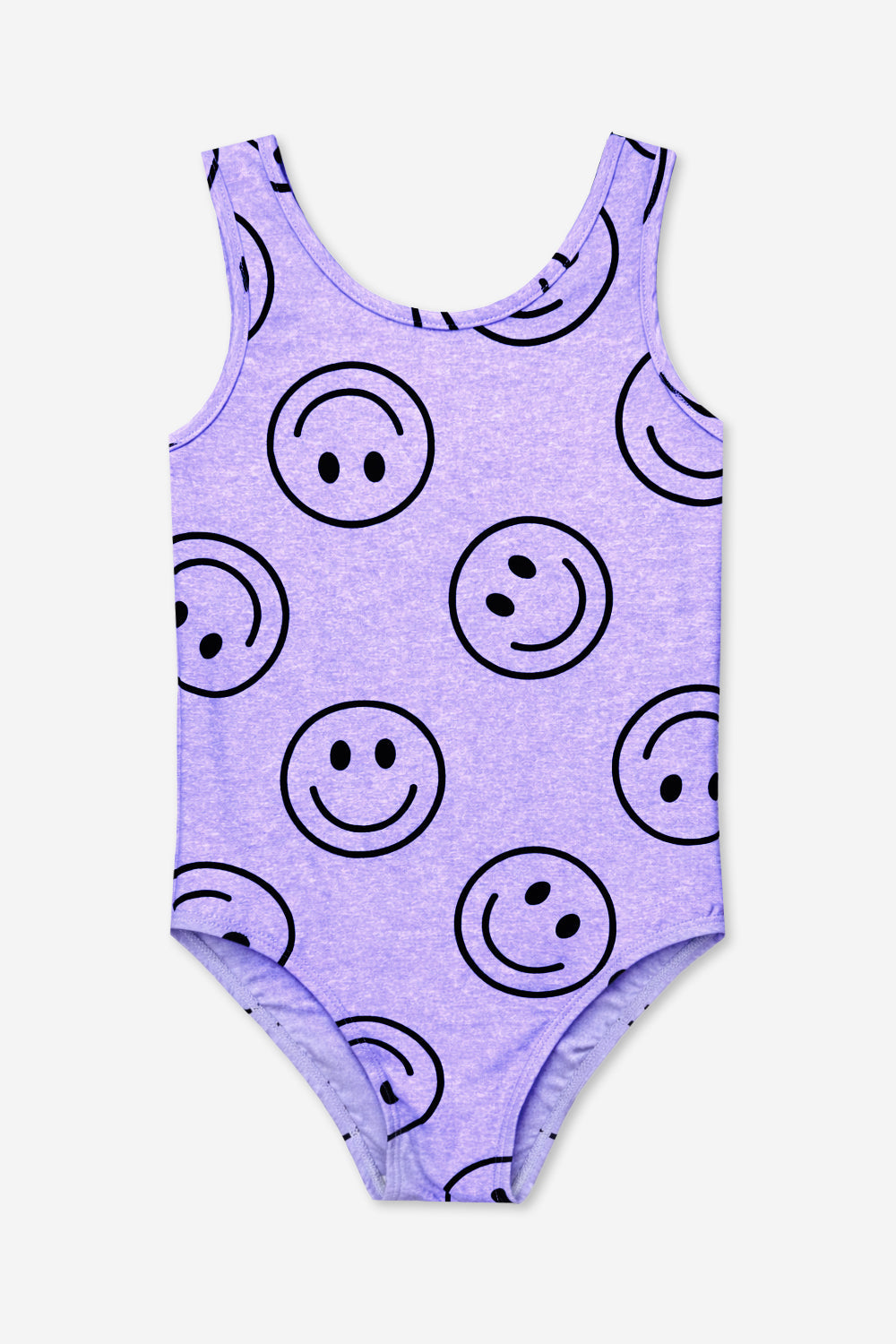 Simply Soft Luxe Tank Leotard - Light Blue Smile Star