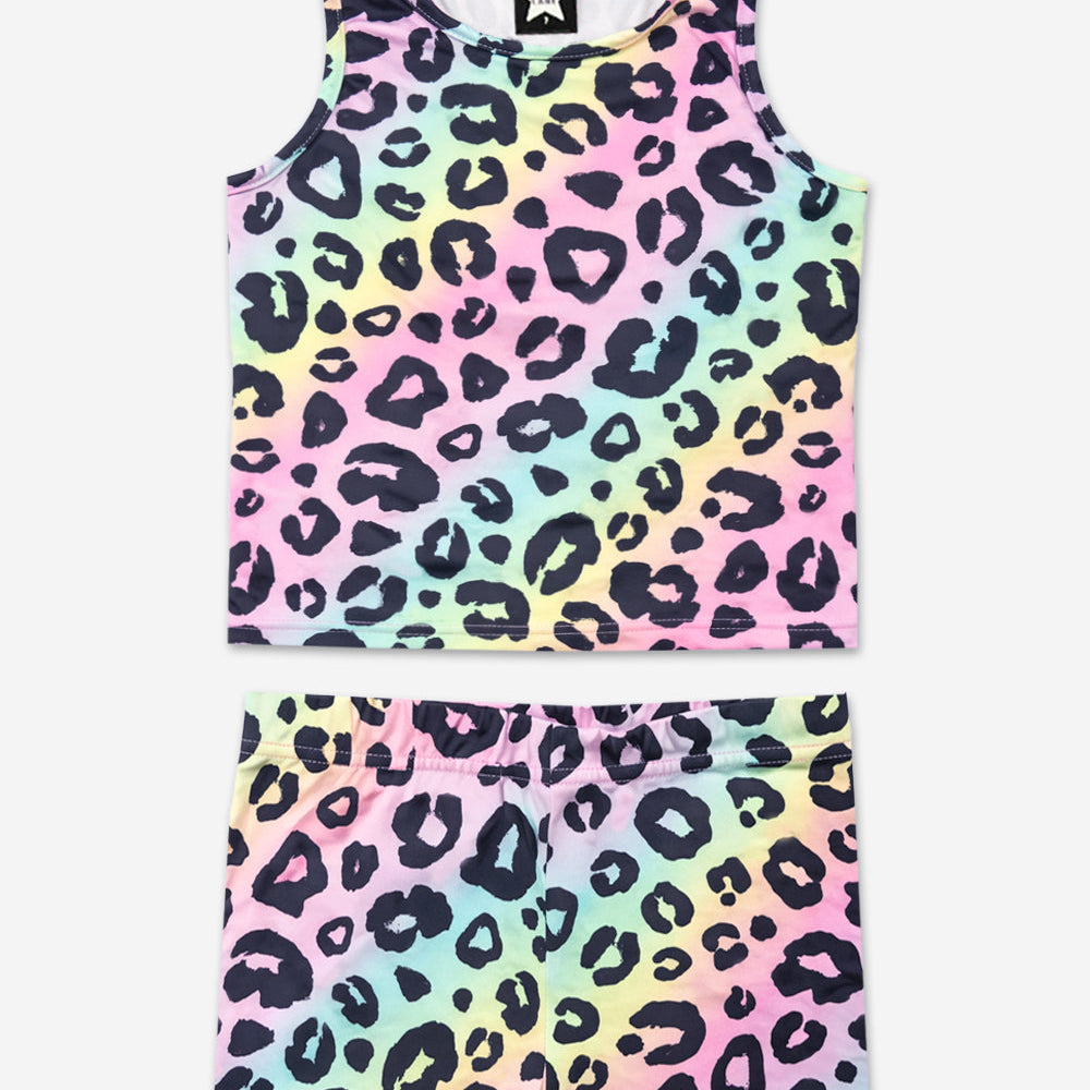 Simply Soft Luxe Cropped Racerback Tank & Tumble Short