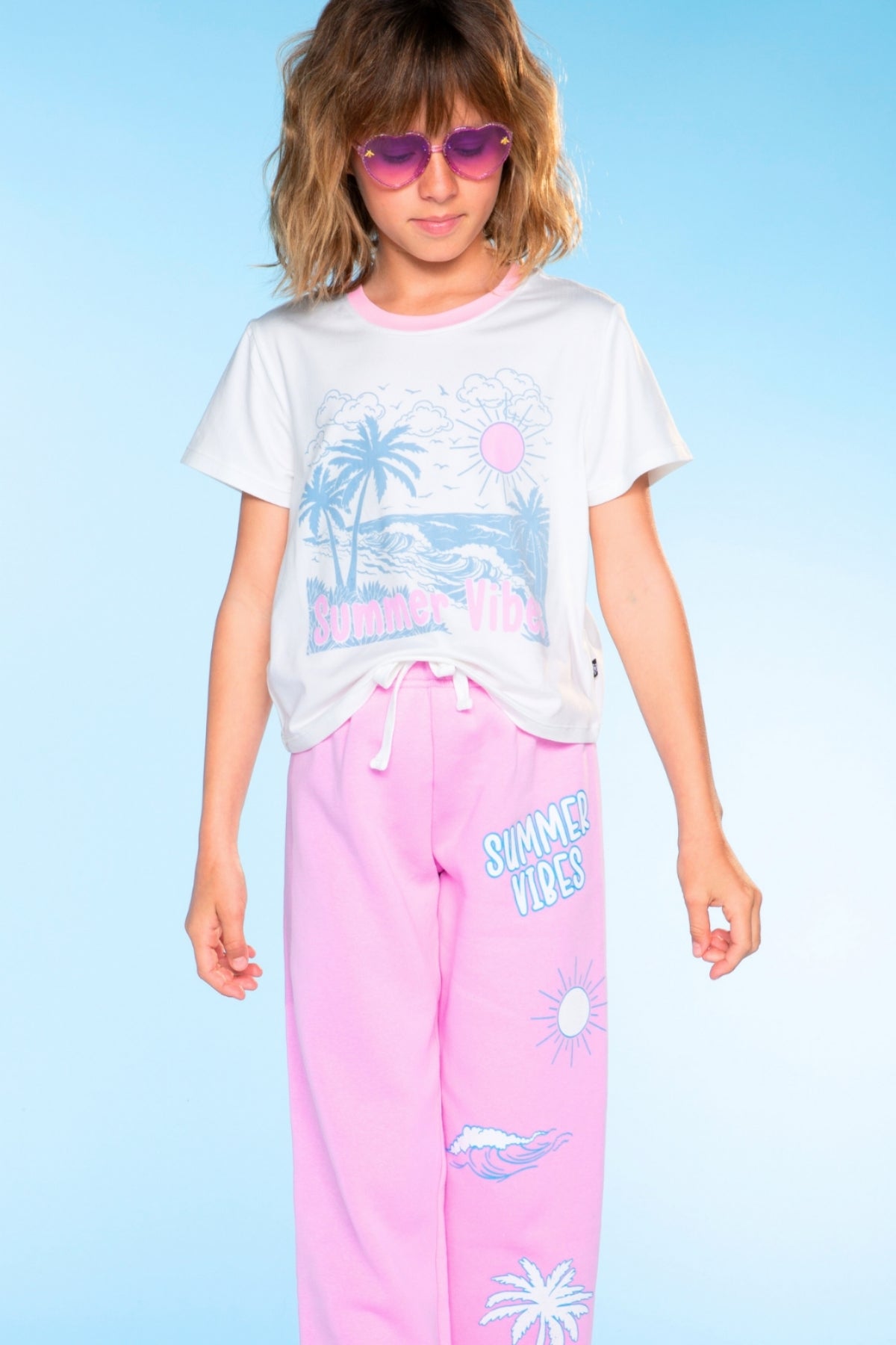 Simply Soft Easy Tee. - Purple Tie Dye Butterfly