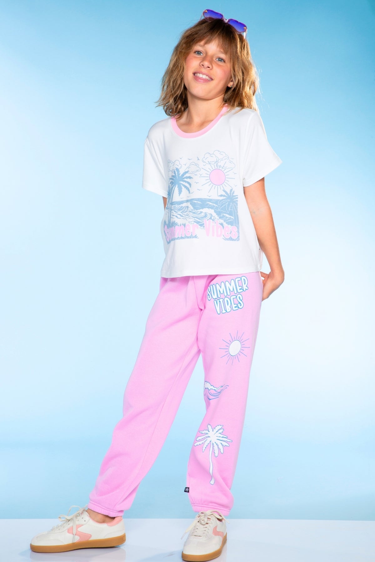 Simply Soft Easy Tee. - Purple Tie Dye Butterfly