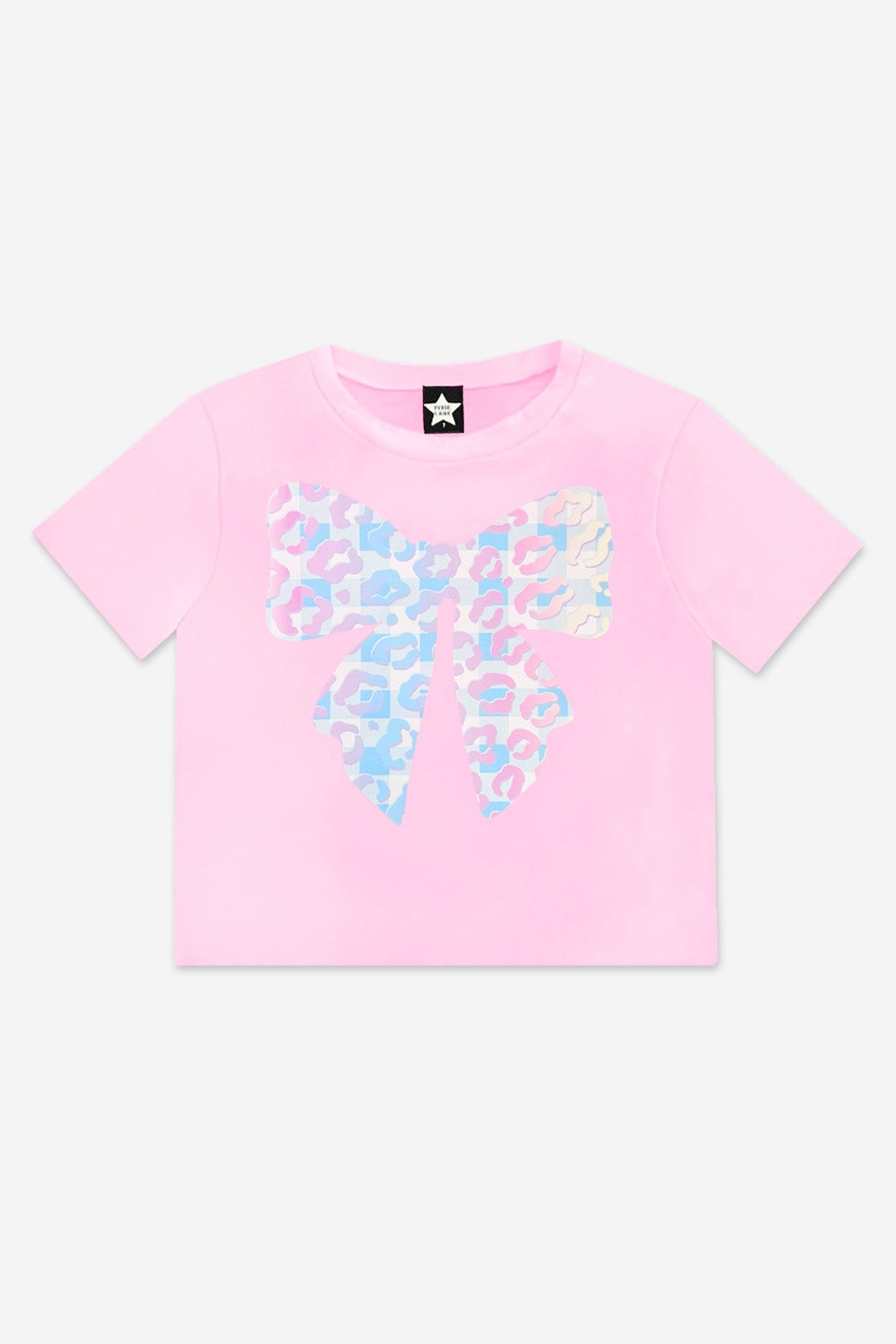 Simply Soft Easy Tee. - Purple Tie Dye Butterfly