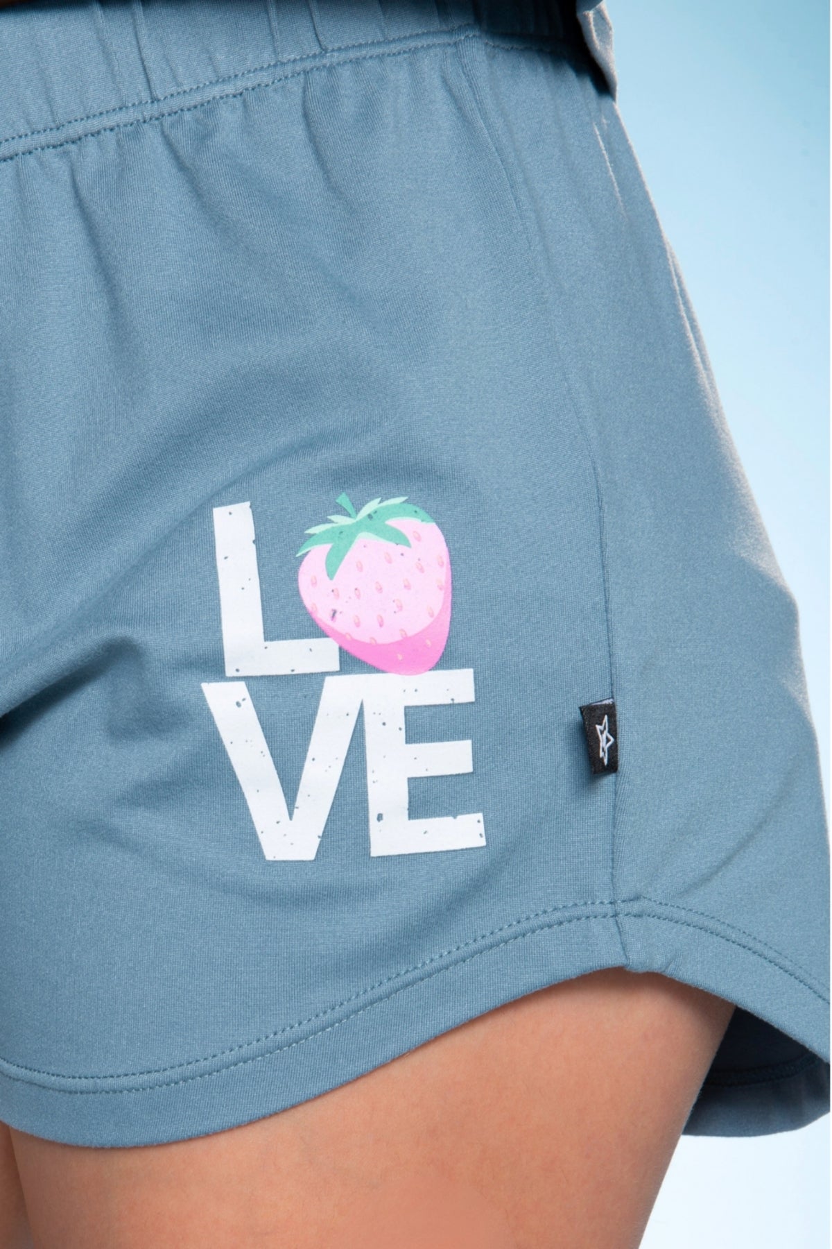 Simply Soft Tank & Dolphin Short Set - Pink Tie Dye Strawberry Bow