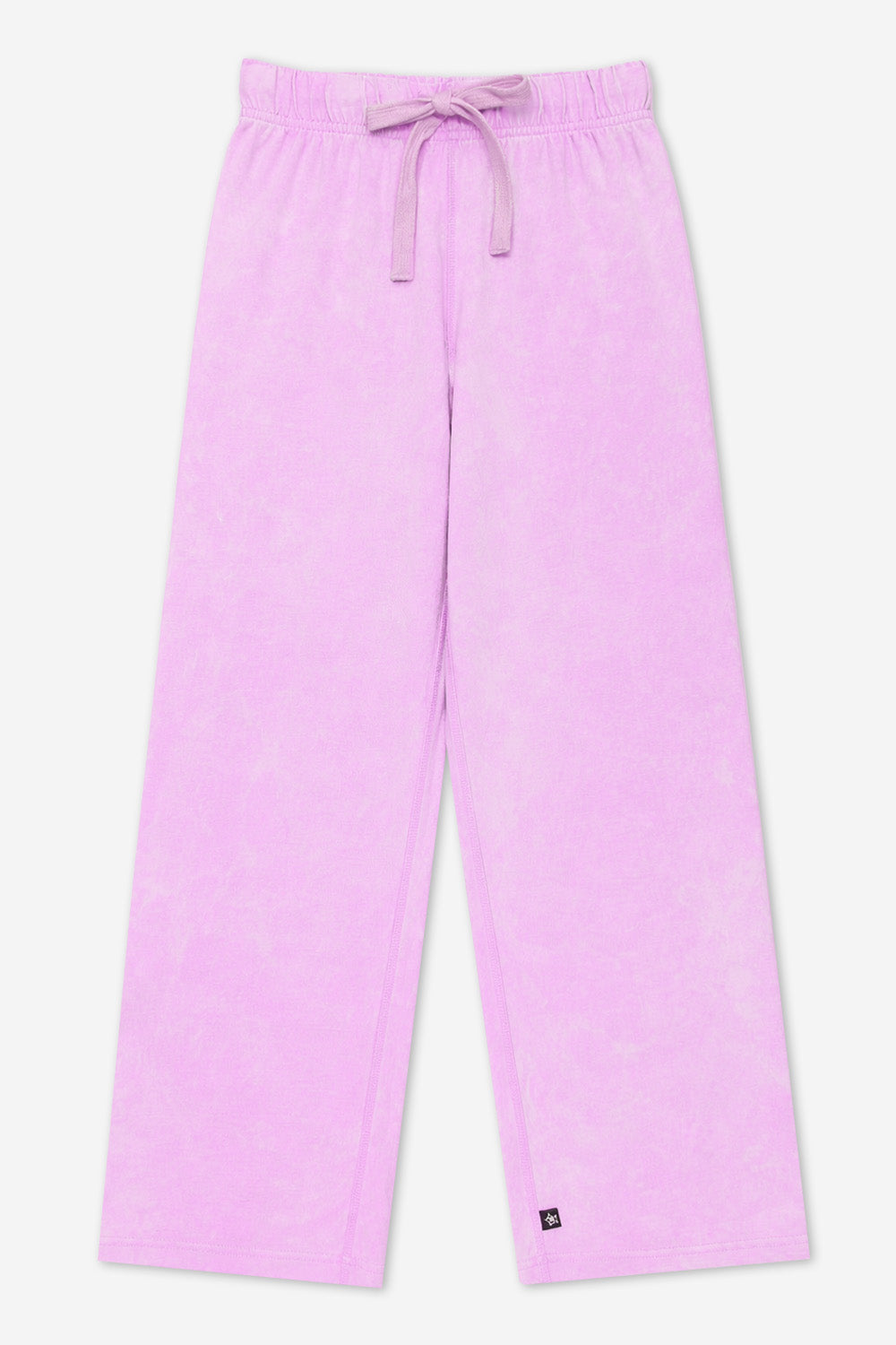 Vintage Washed Cotton Wide Leg Pant - Vintage Grey