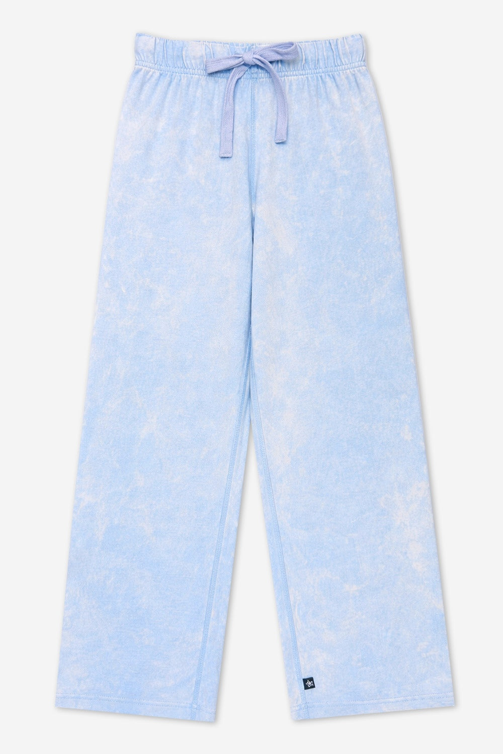 Vintage Washed Cotton Wide Leg Pant - Vintage Grey