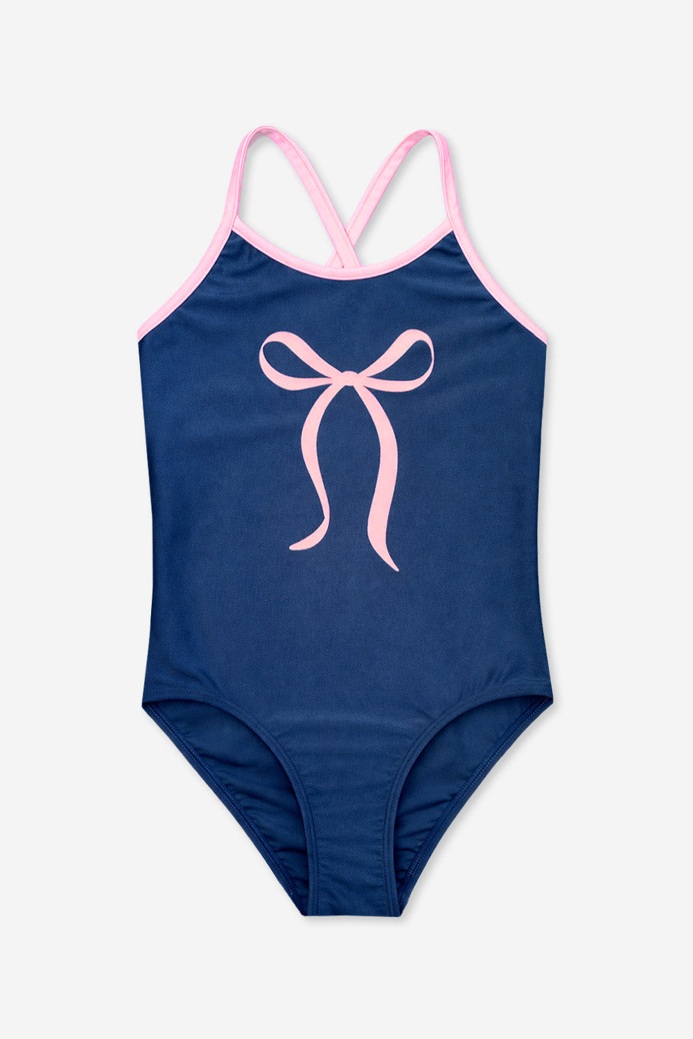 Strappy One Piece Swimsuit - Tie Dye Rainbow Ice Cream