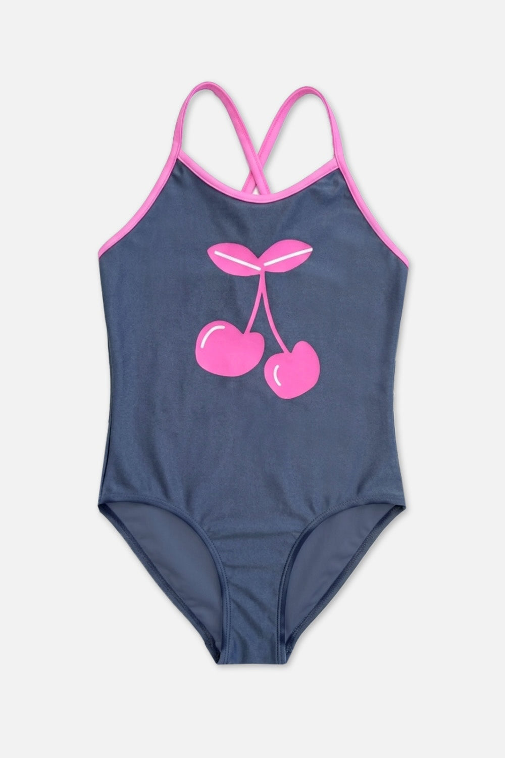Strappy One Piece Swimsuit - Tie Dye Rainbow Ice Cream