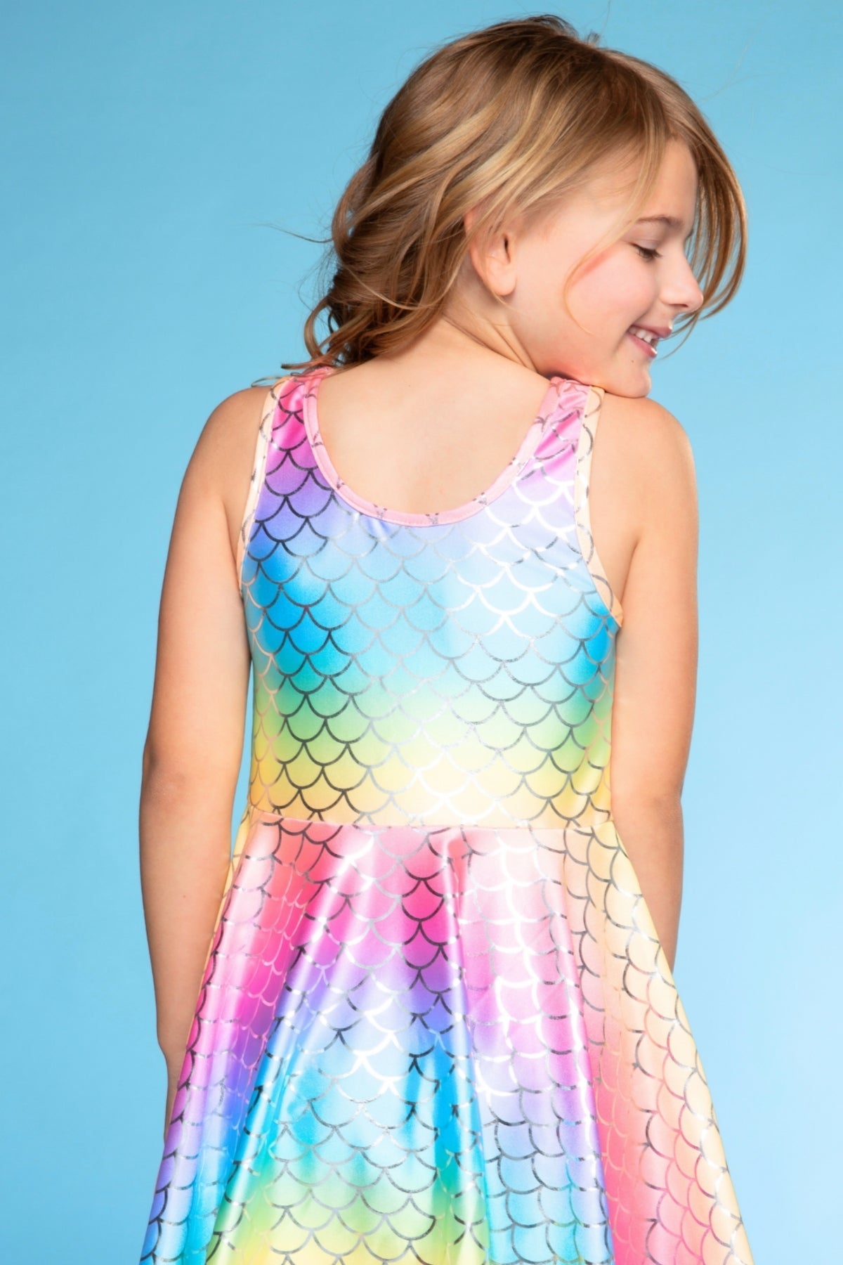 High Shine Super Twirl Dress - Rainbow Gummy Bear