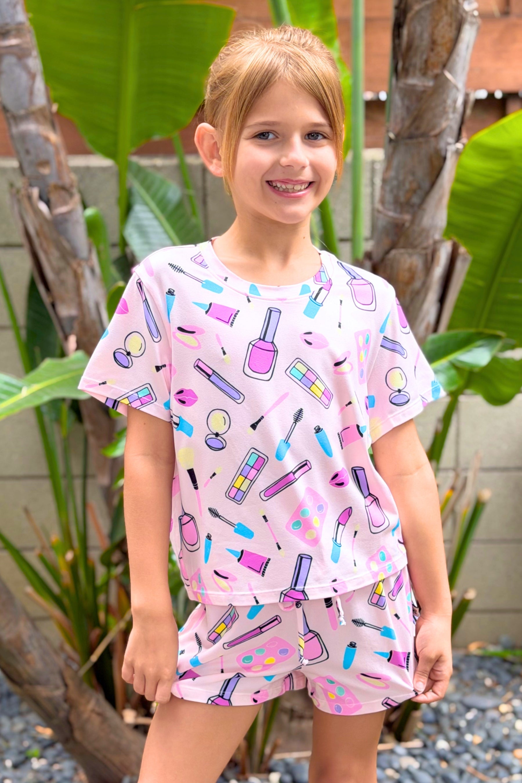 Simply Soft Easy Tee & Dolphin Short - Rainbow S'Mores - NEW!