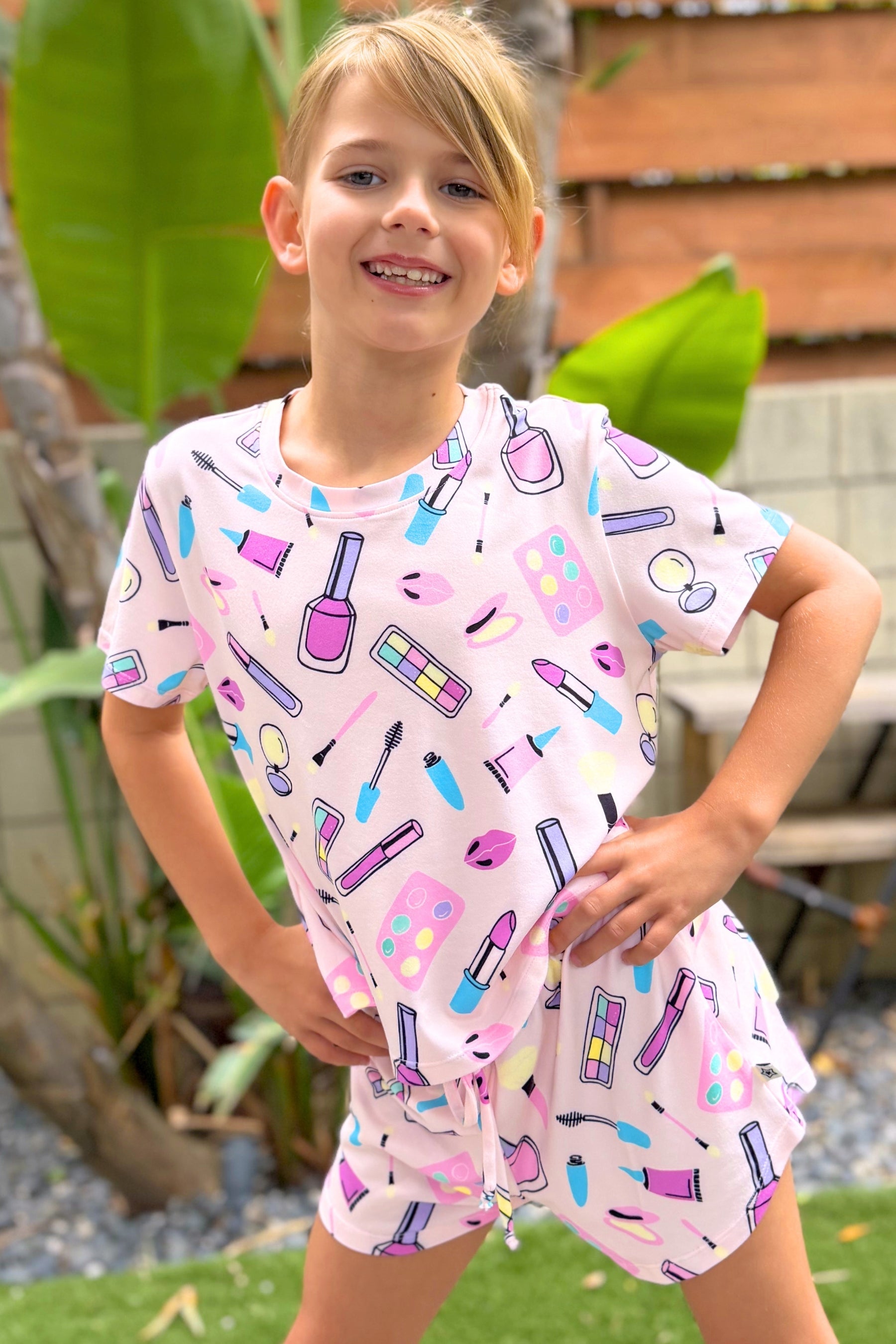 Simply Soft Easy Tee & Dolphin Short - Rainbow S'Mores - NEW!