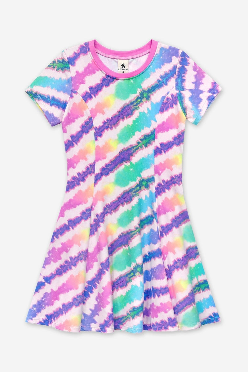 Simply Soft Short Sleeve Twirl Dress
