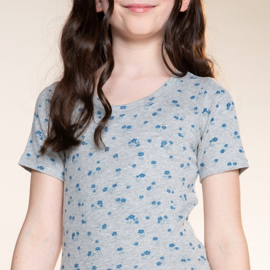 Ultra-Soft Ribbed Fitted Tee