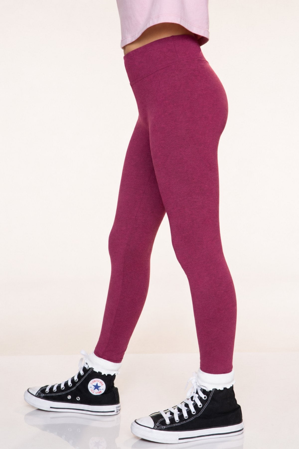 4-Pack Simply Soft Luxe Legging - Burgundy | Black Heart | Pink Mauve | Vintage Denim Smile - NEW!