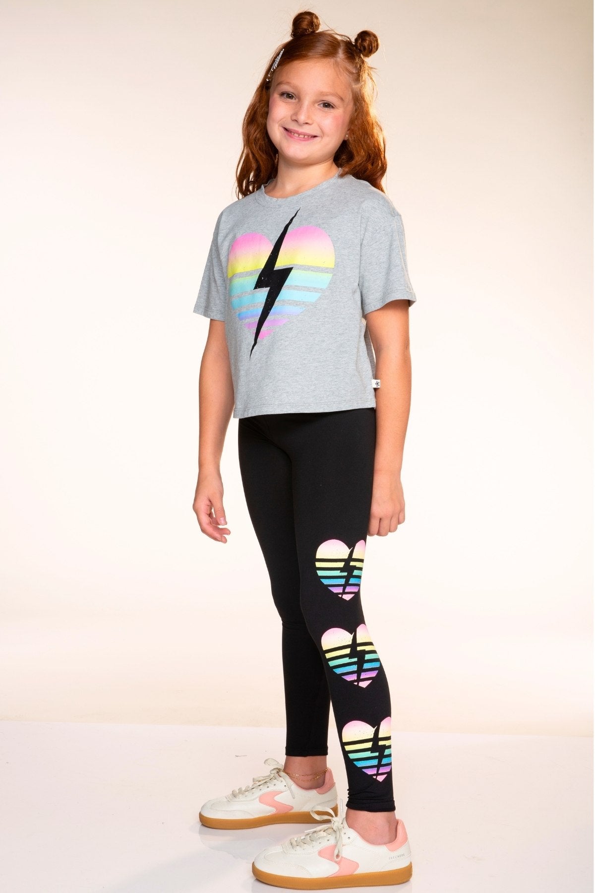 Washed Cotton Drop Shoulder Tee. - Pink Cowboy Boot