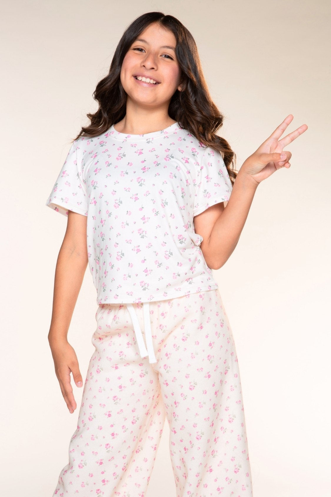 Simply Soft Easy Tee - Rainbow Tie Dye Smile