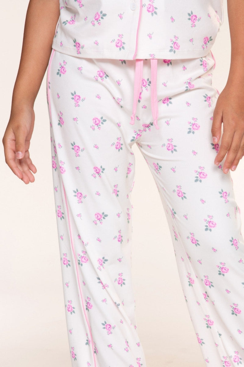 Simply Soft Button Down Tee & Karate Pant