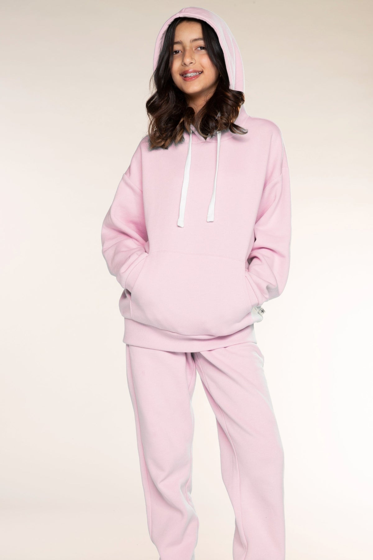 Butter French Terry Sweatpant - Powder Pink - NEW!